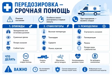 Помощь при передозировке в Октябрьске