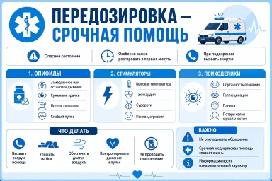 Помощь при передозировке в Октябрьске